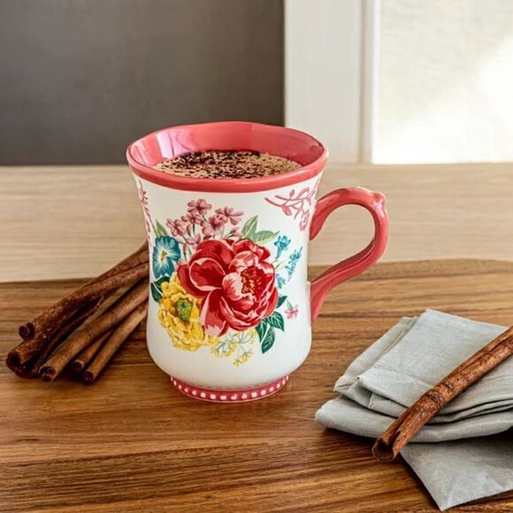 🦋 New Pioneer Woman Fancy Flourish 18-oz Mug - Picture 5 of 8